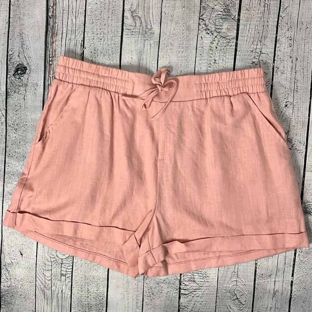 COMO VINTAGE Linen Blend Shorts